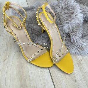 Adrienne Vittadini Yellow Heels | Size 8 | Brand New in Box | Elegant & Vibrant